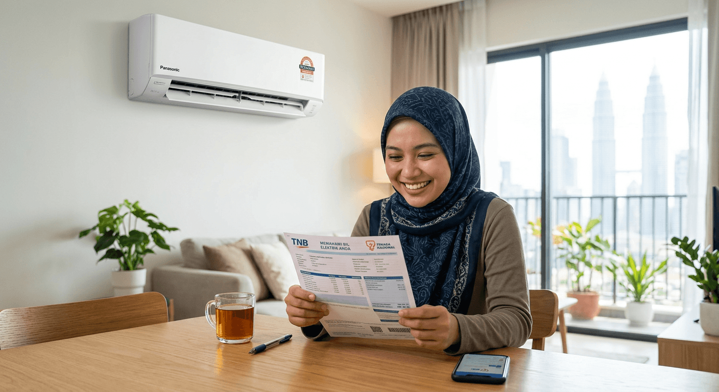 ECONAVI Panasonic — Sensor Pintar Yang Jimat Sehingga 38% Elektrik